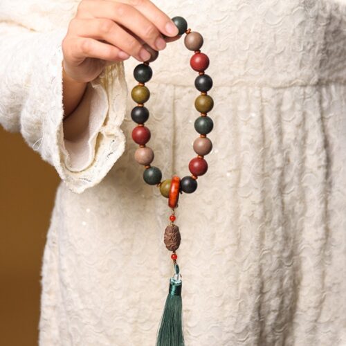 Wufang Zhenqi Incense Bead Bracelets - Traditional Chinese Qi - Balancing Jewelry for Energy Flow and Well - being