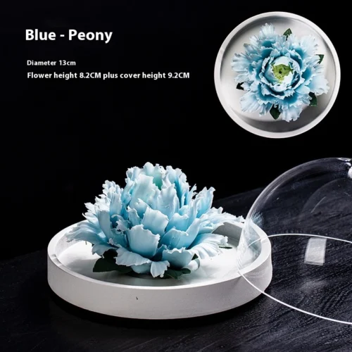 A pink ceramic flower diffuser that combines beauty and functionality, suitable for various decoration scenarios.